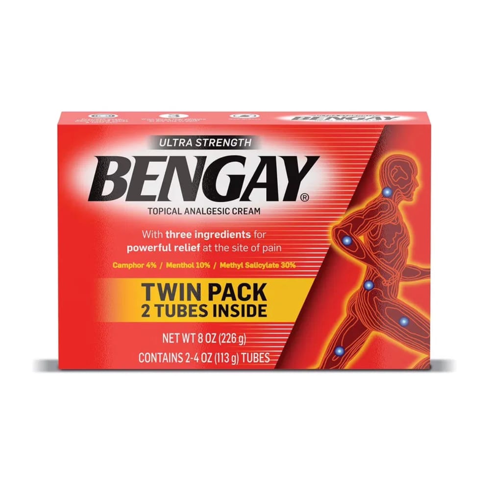 Bengay Ultra Strength Twin Pack